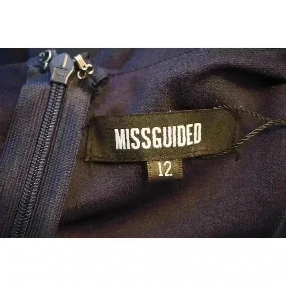 NWT Misguided Racer Neck Floor-Length Evening Gown, US 8 - Picture 4 of 15